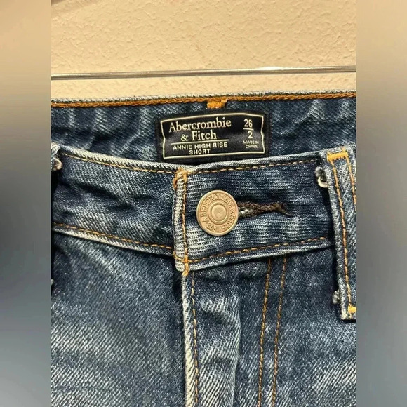 ABERCROMBIE & FITCH Annie High Rise Shorts / Size 26/2 / - Picture 6 of 7